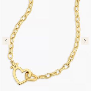 Gorjana parker heart necklace